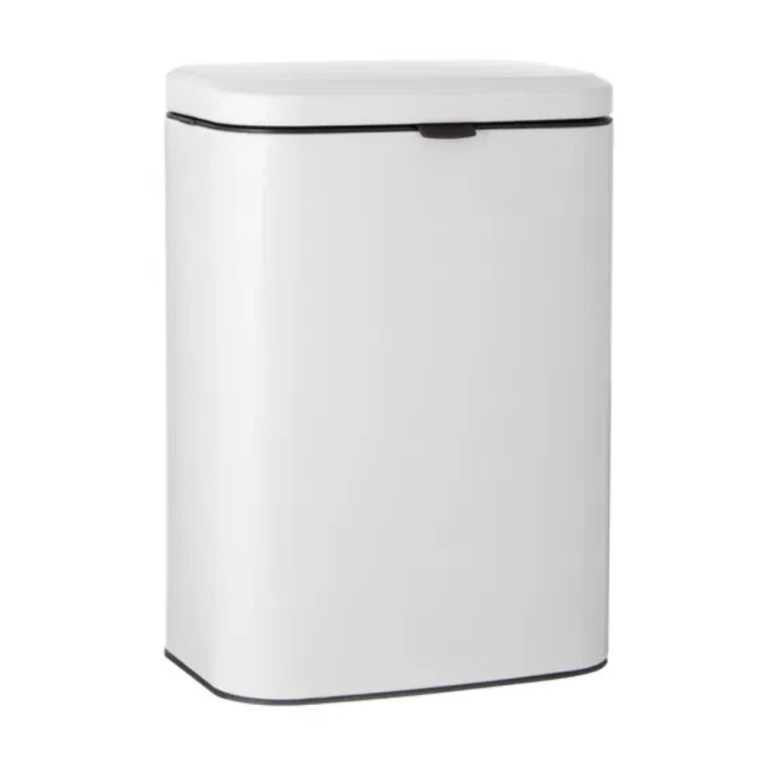 Ladelle Essentials 8 Litre Bin White