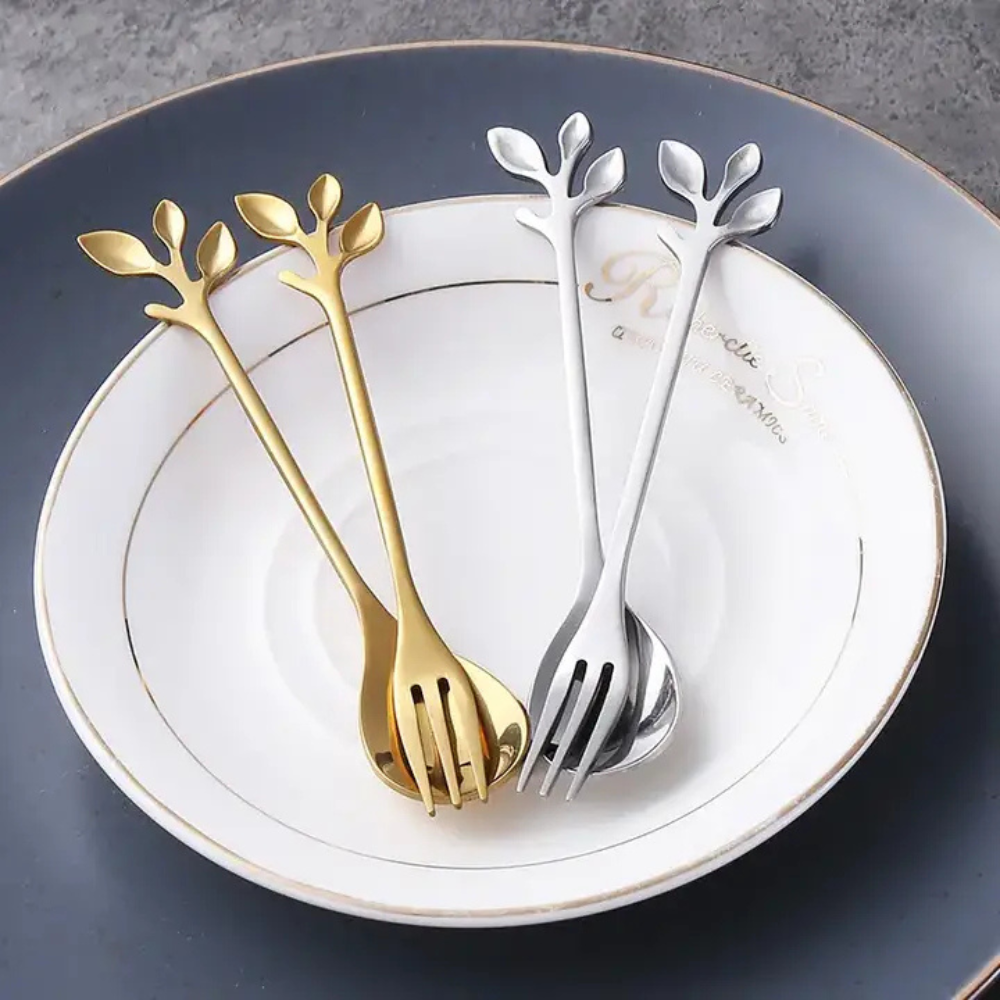 Leaf Cake Fork (1)