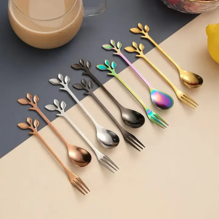 Leaf Cake Fork (2)