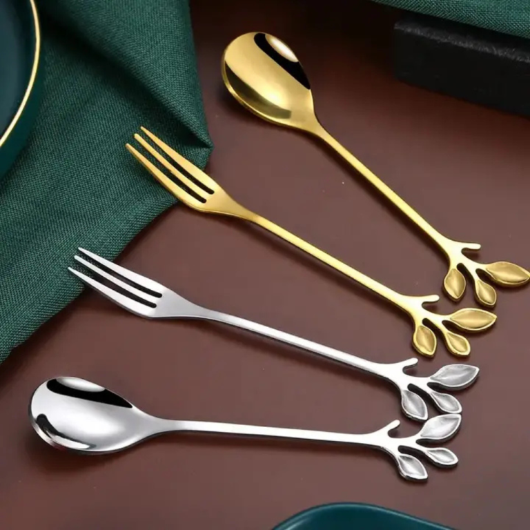 Leaf Cake Fork (3)