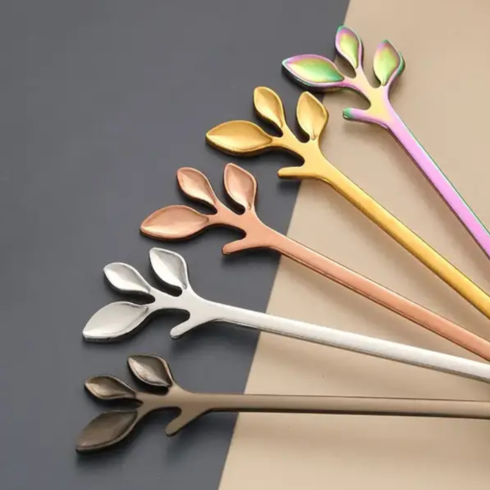 Leaf Cake Fork (4)
