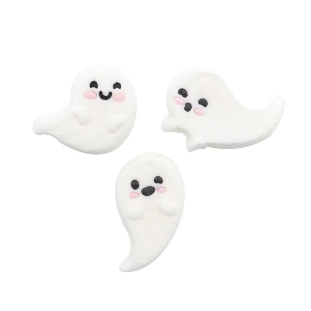 PME Edible Sugar Decorations Friendly Ghosts Set of 12 (1)