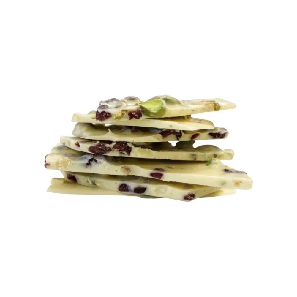 Remarkable Chocolate Bark Salted Pistachio And Cranberry 125g (1)