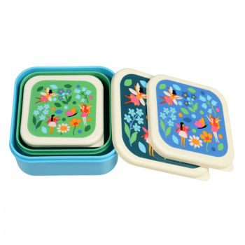 Rex London Snack boxes Set of 3 Fairies in the Garden (2)