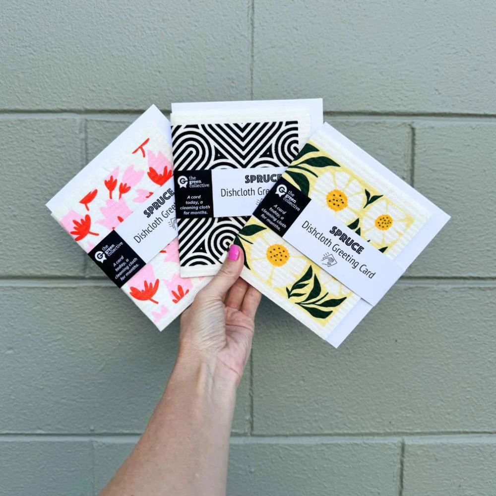 SPRUCE Dishcloth Gift Card Daisy (2)