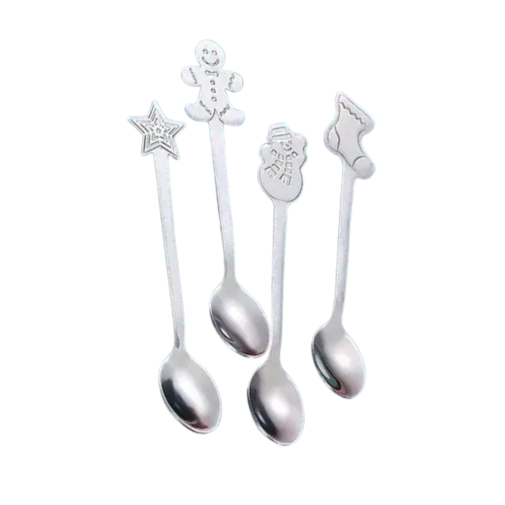 Set of 4 Christmas Spoons (4)