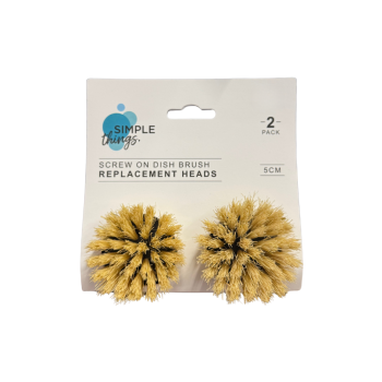 Simple Things Replacement Dish Brush Screw Heads Black