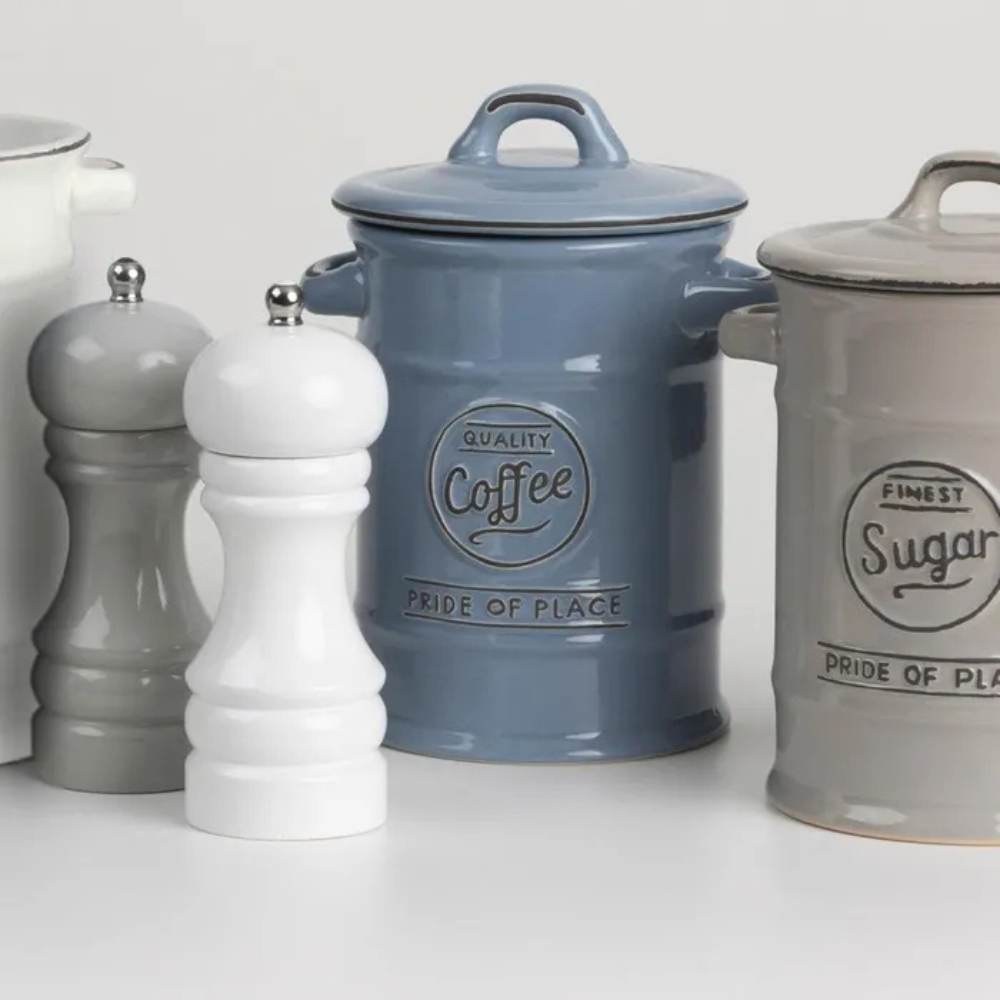 T&G Pride of Place Blue Coffee Jar (1)