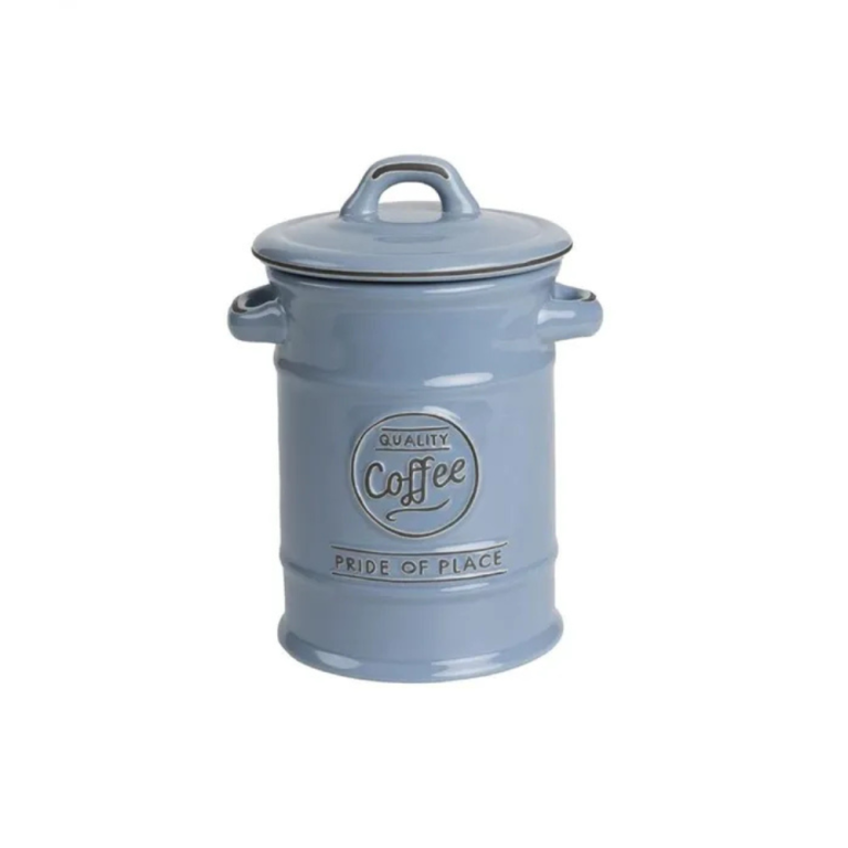 T&G Pride of Place Blue Coffee Jar