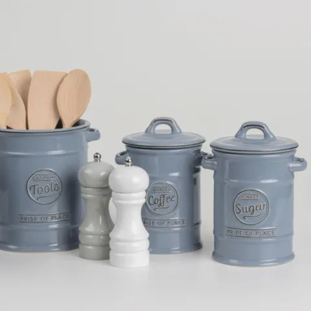 T&G Pride of Place Blue Sugar Jar (1)