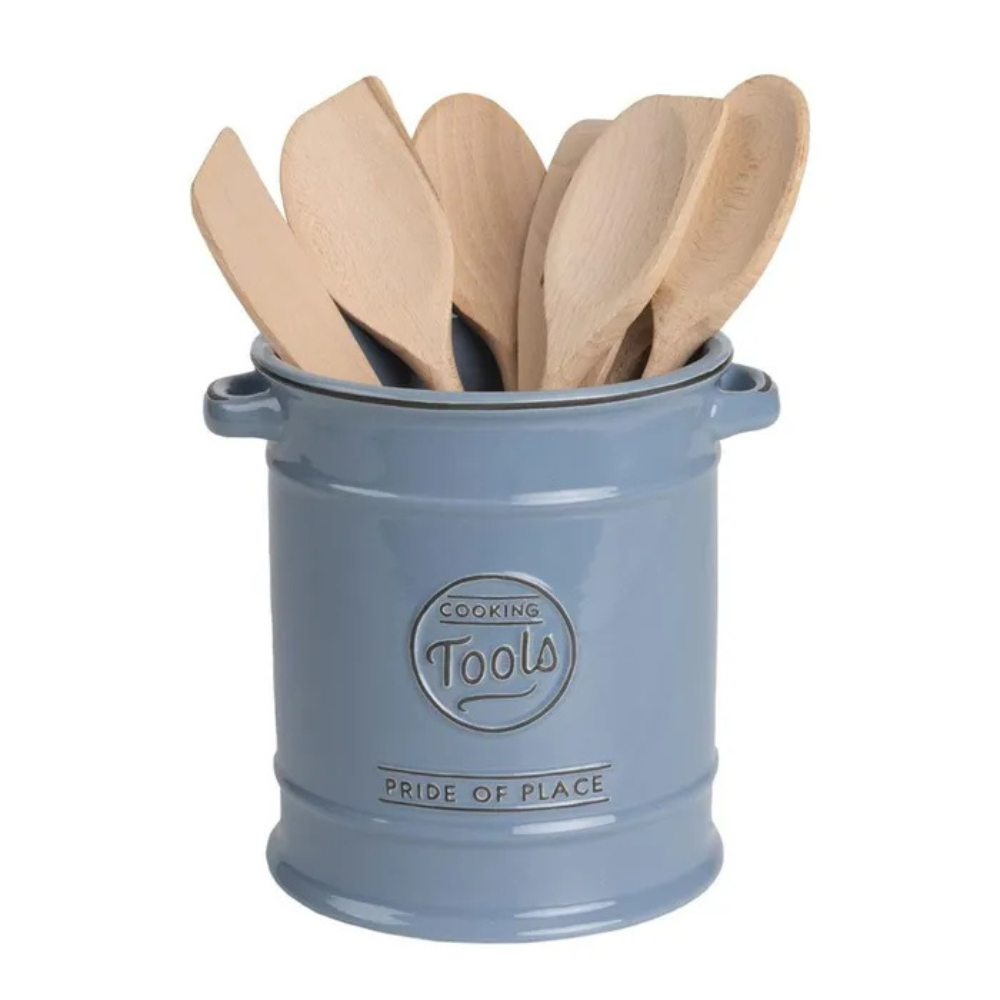 T&G Pride of Place Blue Utensil Jar