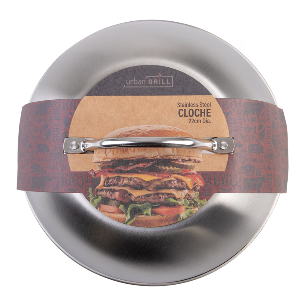 Urban Grill Stainless Steel Cloche 22cm