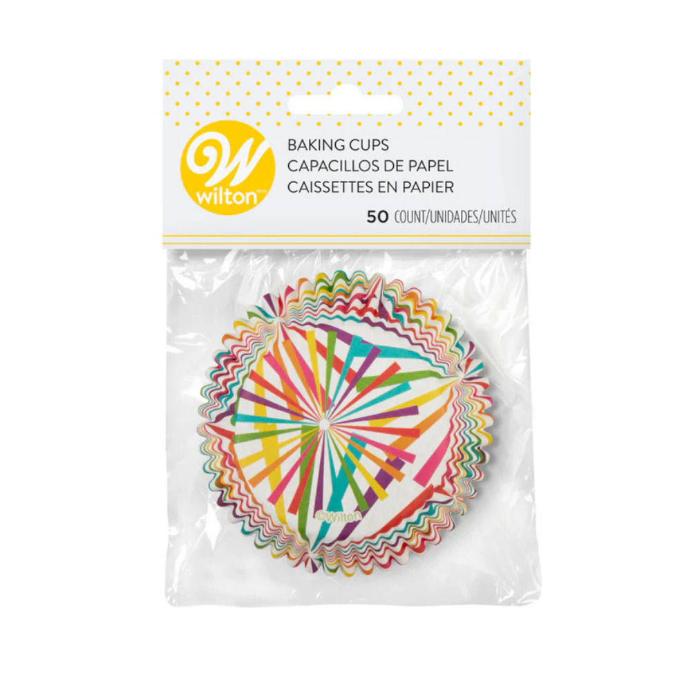 Wilton Bright Sunrays Baking Cups Pack of 50 (1)