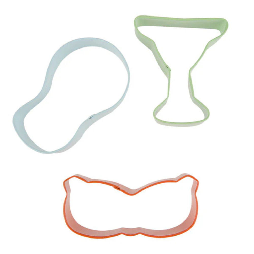 Wilton Cookie Cutter Set Summer 3pc
