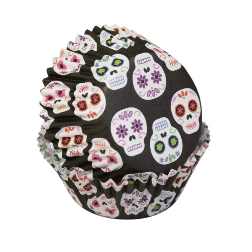 Wilton Day of the Dead Baking Cups Pack of 24 (1)