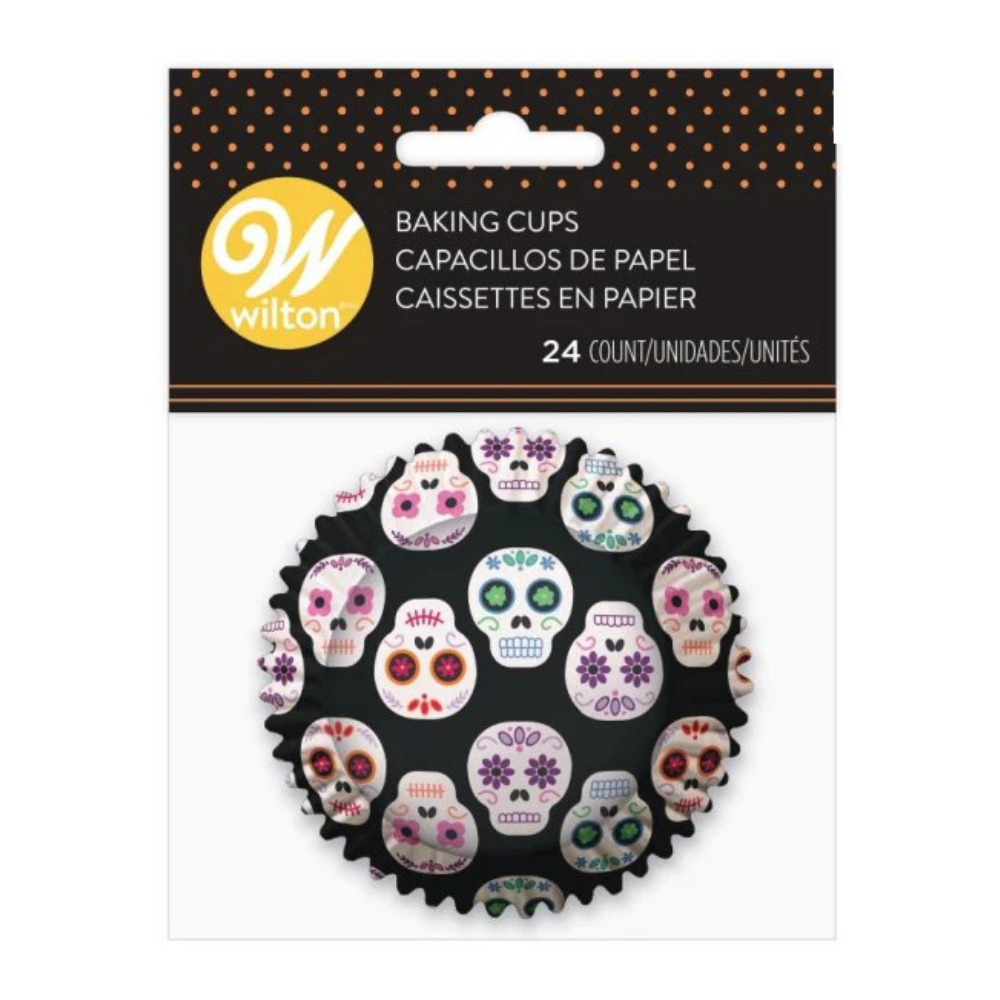 Wilton Day of the Dead Baking Cups Pack of 24