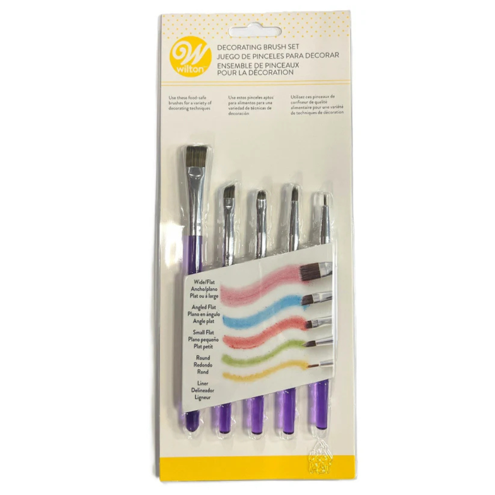 Wilton Decorating Brush Set 5pc