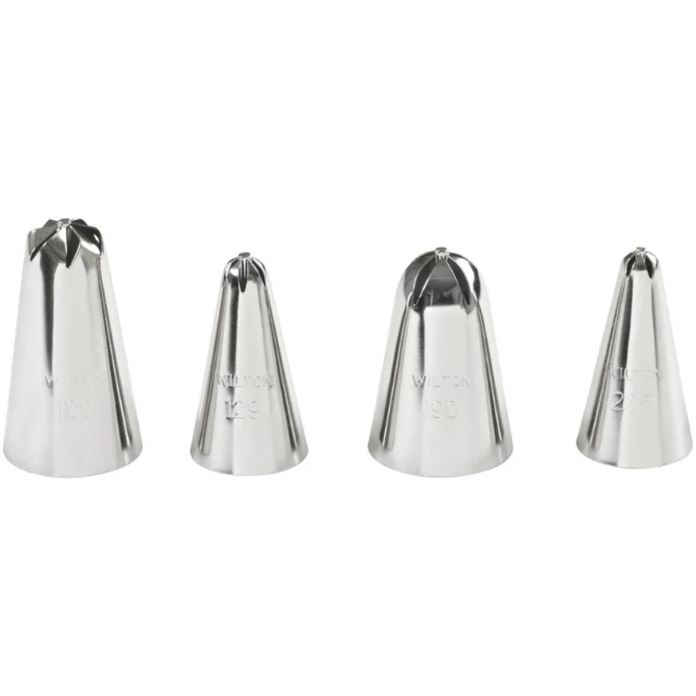 Wilton Drop Flower Tip Set 4pc