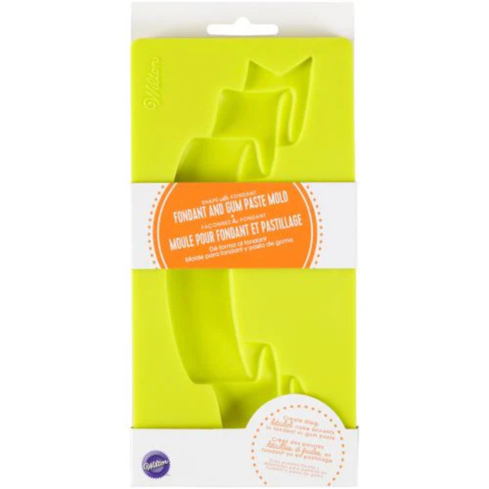 Wilton Fondant and Gum Paste Silicone Mould Banner (1)