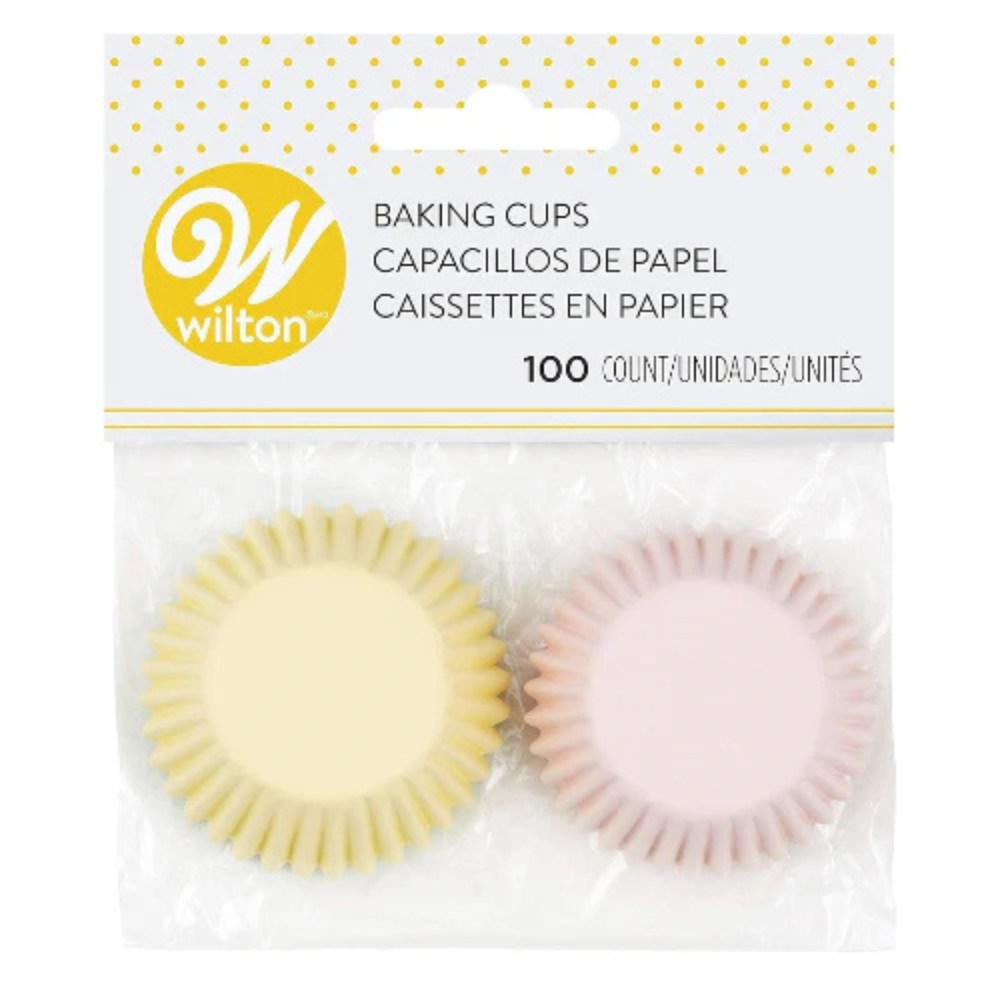 Wilton Pastel Assorted Mini Cupcake Cases Pack of 100 (1)