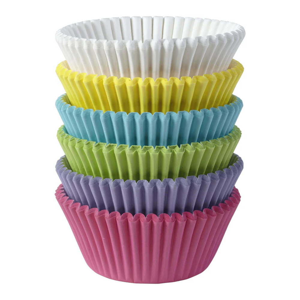 Wilton Pastel Rainbow Cupcake Cases Pack of 150 (2)