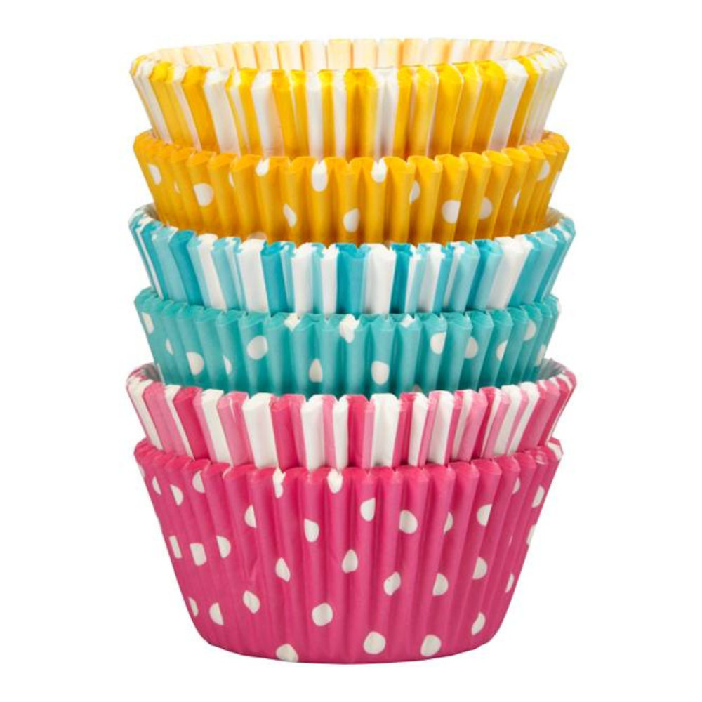 Wilton Polka Dots and Stripes Baking Cups Pack of 150