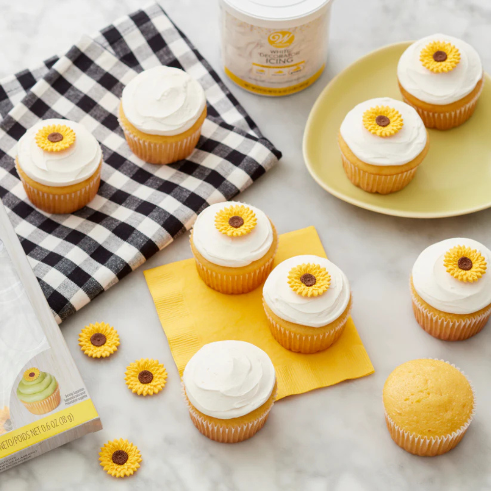Wilton Royal Icing Decorations Sunflower