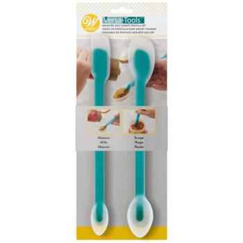 Wilton Scrape and Measure Spatula 2 Piece