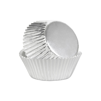 Wilton Silver Foil Cupcake Cases Pack of 24