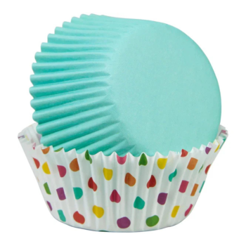 Wilton Solid Dots Baking Cups Pack of 75