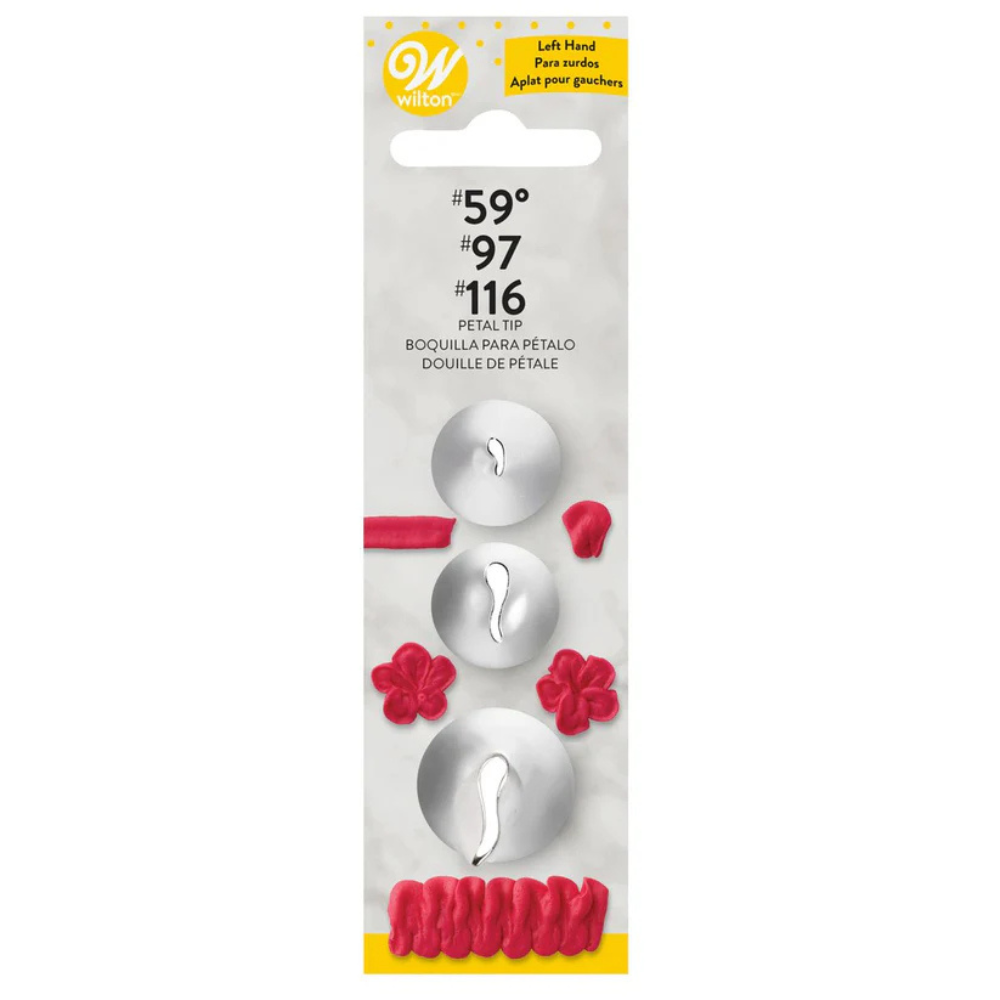 Wilton Tip Left Handed Petal Set