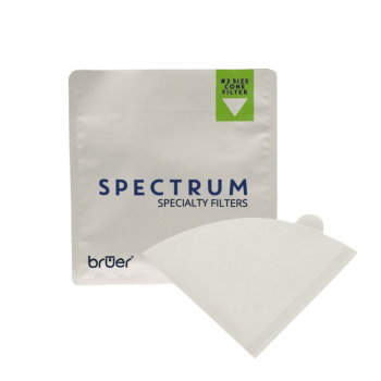 Bruer Spectrum Cone Paper Filter #2 Pack of 100