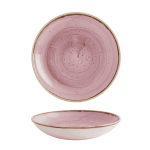 Churchill Stonecast Petal Pink Coupe Bowl 248mm