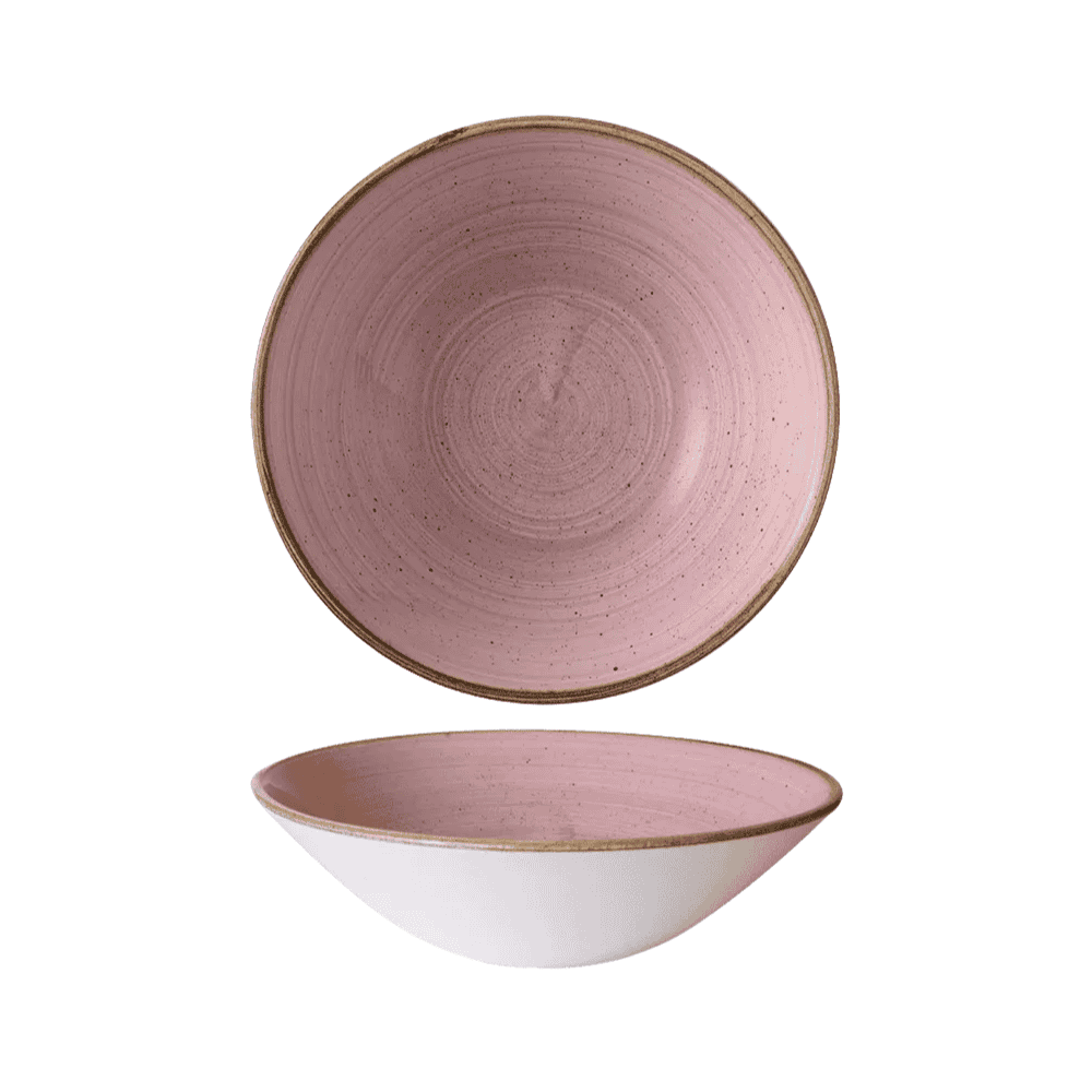 churchill-stonecast-pink-petal-coupe-bowl
