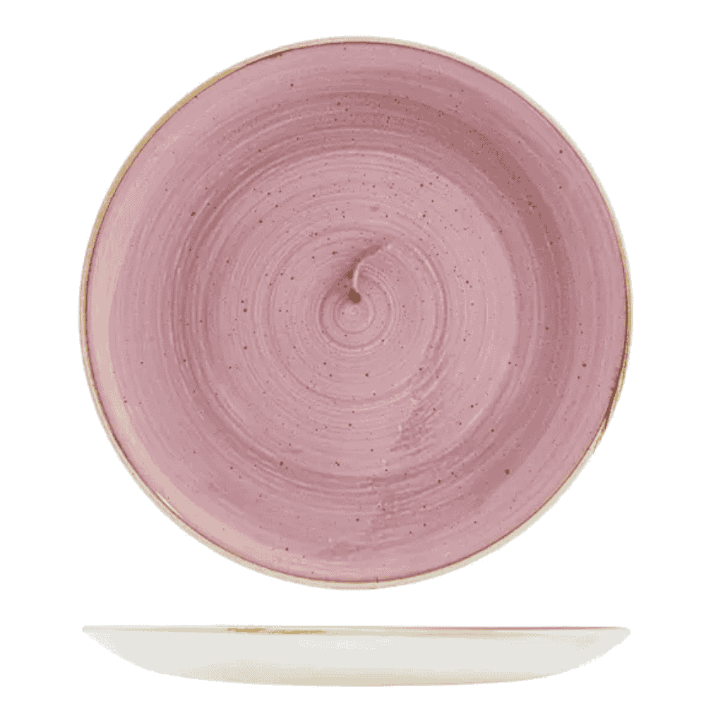 churchill-stonecast-pink-petal-couple-plate-288mm