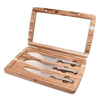 Furi Pro Acacia 3 Piece Knife Set