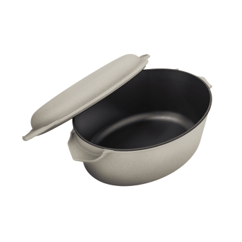 Ironclad Enamel The Old Dutch Oven 4.5L Salt Stone