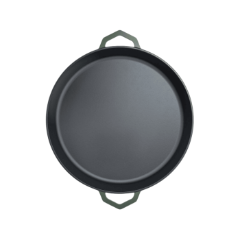 Ironclad Enamel Grande Legacy Pan 36cm Olive Leaf