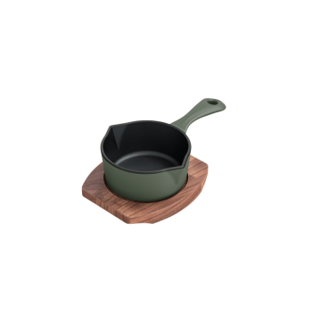 Ironclad Enamel Junior Twin Set with Boards Olive Leaf