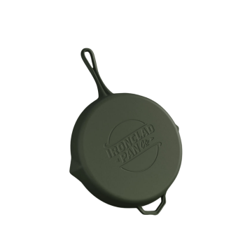 Ironclad Enamel Legacy Pan 28cm Olive Leaf