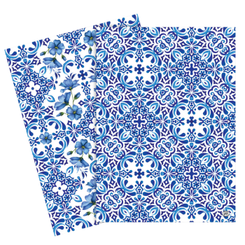 Michel Design Works Indigo Seas Tea Towel