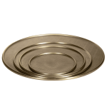 Snake Skin Serving Tray Brass (4 Sizes)