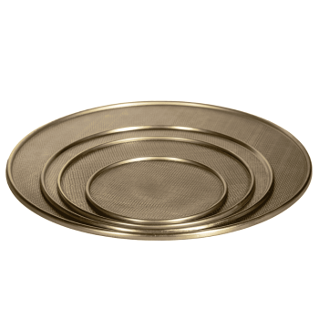 Snake Skin Serving Tray Brass (4 Sizes)