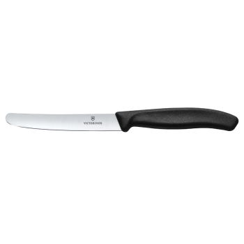Victorinox Swiss Classic Table Knife Plain Edge 11cm Black