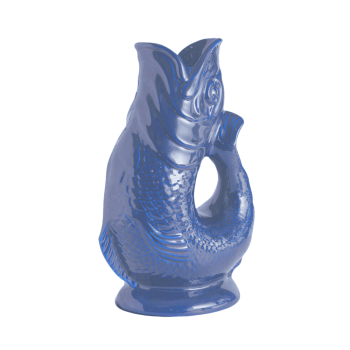 Wade Pottery Fish Jug 1.2L Sea Blue