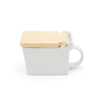 Zero Japan Salt Box 350ml White