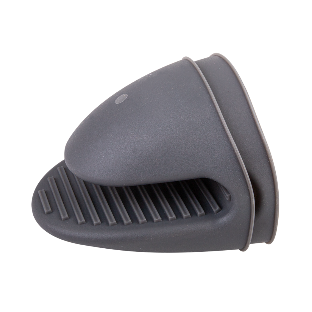 Appetito Silicone Oven Mitts Charcoal Set of 2 (3)