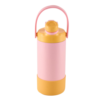 Avanti Yum Yum 2 Way Bottle 400ml Pink/Yellow