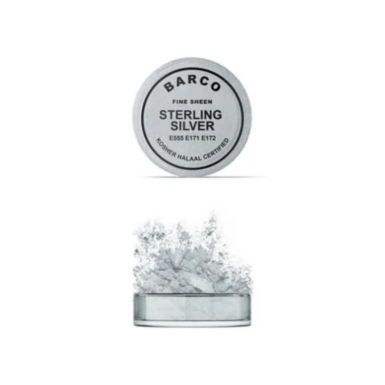 Barco Paint Powder Silver 10ml
