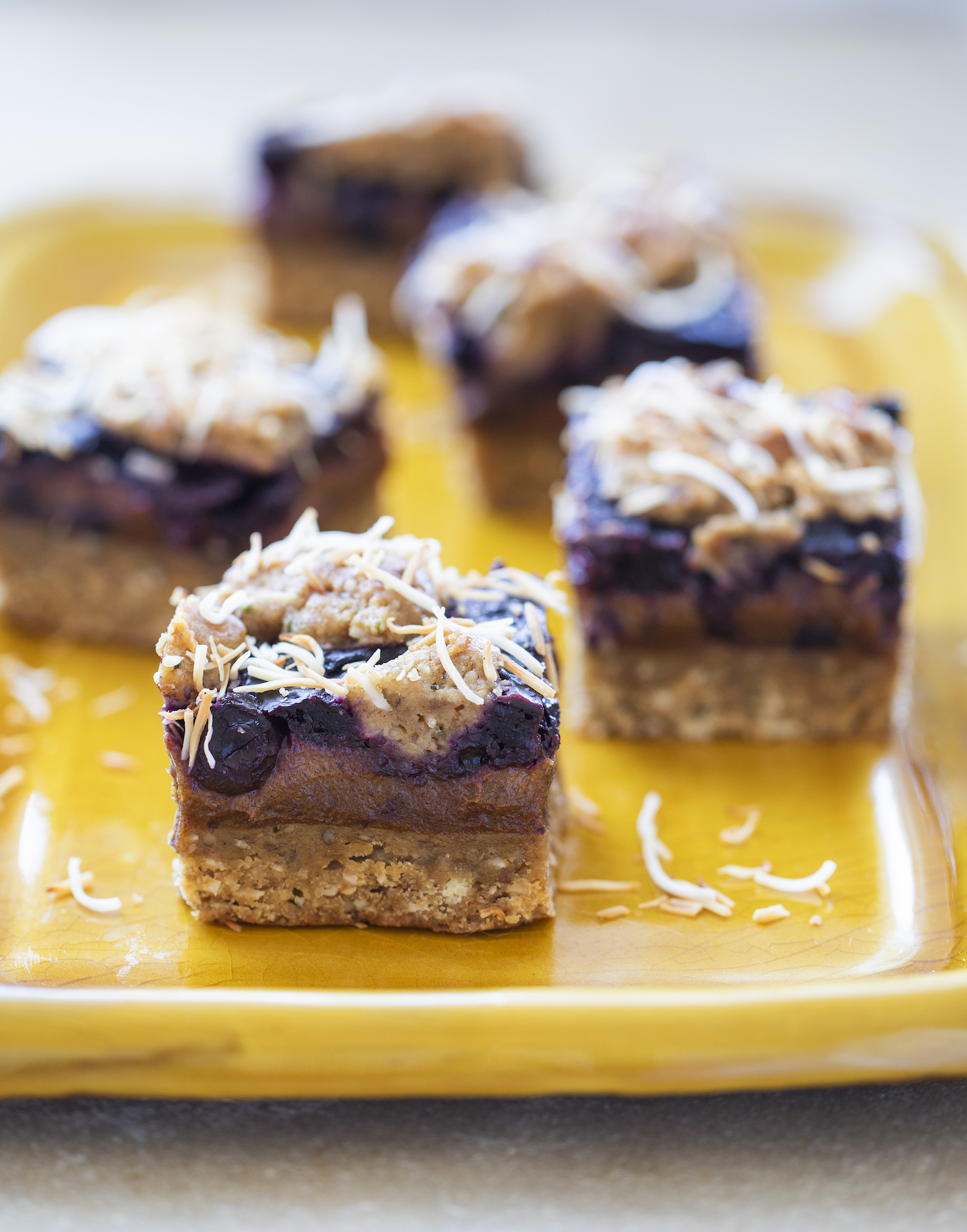 Blueberry Caramel Slice(5)